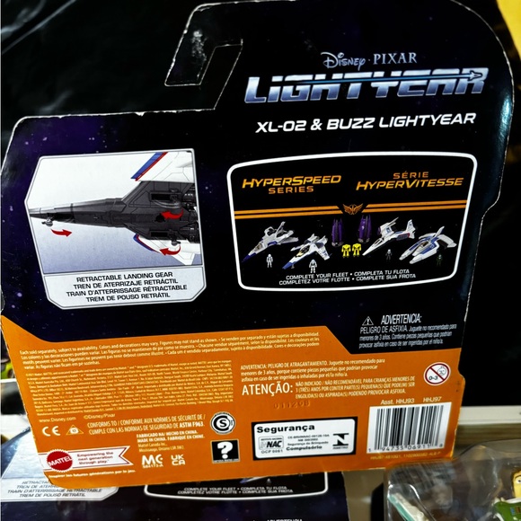 Disney Pixar Lightyear 2022 XL-02 & Buzz Lightyear Hyperspeed Series•New in box - Picture 5 of 7